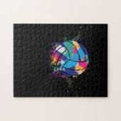 Colorful Volleyball Legpuzzel (Horizontaal)