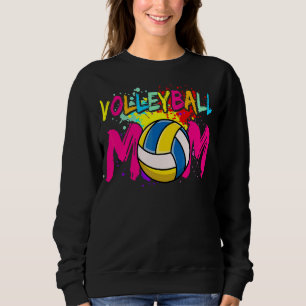 Colorful Volleyball Ma Cute Moederdag voor mama Trui