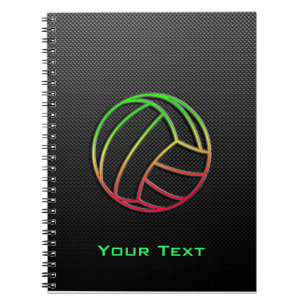 Colorful Volleyball Notitieboek