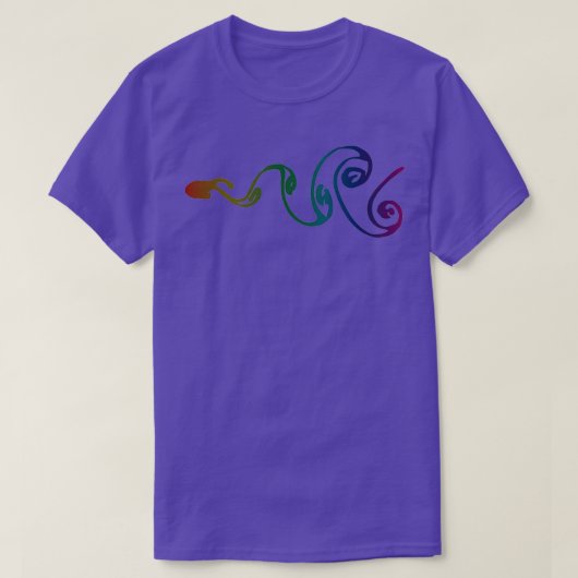 Colorful Vortex Street T-shirt (Design voorkant)