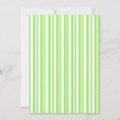 Colorful Vrijgezellenfeest Snoep Buffet Invitation Kaart (Achterkant)