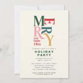 Colorful  vrolijk feest en felle kerstfeestdagen (Voorkant)