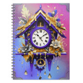 Colorful wall clock notitieboek (Voorkant)