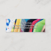 Colorful Wardrobes Mini Visitekaartje (Achterkant)