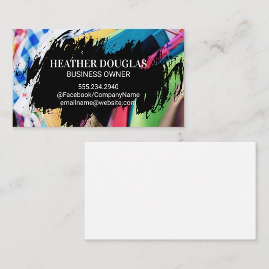 Colorful Wardrobes Visitekaartje (Voorkant / Achterkant)