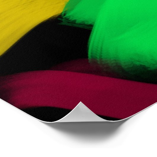 Colorful watercolor print (Hoek)