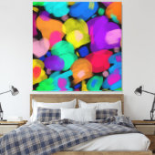 Colorful watercolor print (Insitu (Slaapkamer))