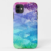 Colorful Watercolor Trees Case-Mate iPhone Case (Achterkant)