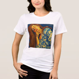 Colorful Watercolor Woman T-Shirt