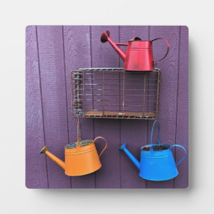 Colorful Watering Cans Fotoplaat