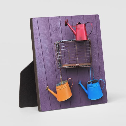 Colorful Watering Cans Fotoplaat (Voorkant)