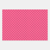 Colorful Watermelon Roze Groen Zwart Inpakpapier Vel (Voorkant 3)