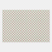 Colorful Watermelon Roze Groen Zwart Inpakpapier Vel (Voorkant 2)