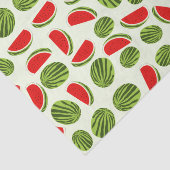 Colorful Watermelon Summer Fruit Pattern Tissuepapier (Detail)