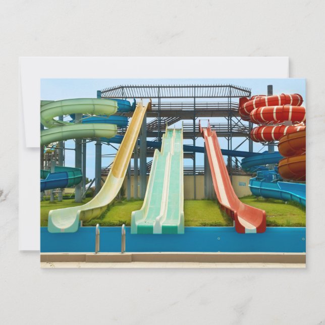 Colorful Waterslides (Voorkant)