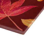 Colorful Waterverf Autumn Leaves Snijplank (Hoek)