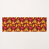 Colorful Waterverf Autumn Leaves Yogamat (Achterkant (horizontaal))
