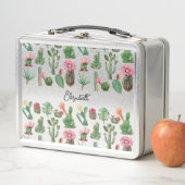 Colorful Waterverf Cactus & Succulents Flowers (In situ)