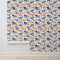 Colorful Waterverf Feathers