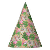 Colorful Waterverf Llama Pattern Feesthoedjes (Links)