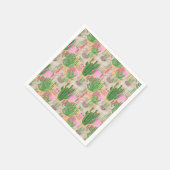 Colorful Waterverf Llama Pattern Servet (Hoek)