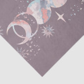 Colorful Waterverf Moons Tissuepapier (Detail)