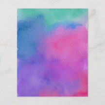 Colorful Waterverf Patroonvaartuig