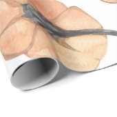 Colorful Waterverf Pumpkin Patroon | Autumn Vibes Cadeaupapier (Rol Hoek)