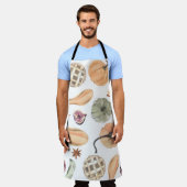 Colorful Waterverf Pumpkin Patroon | Autumn Vibes Schort (Gedragen)