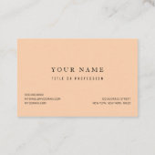 Colorful Waterverf Pumpkin Patroon | Autumn Vibes Visitekaartje (Achterkant)