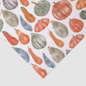 Colorful Waterverf Pumpkins Collectie   Tissuepapier (Detail)