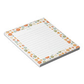 Colorful Waterverf Pumpkins Notitieblok (Schuin)