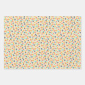 Colorful Waterverf Whimsical Pattern Birthday Inpakpapier Vel (Voorkant 2)