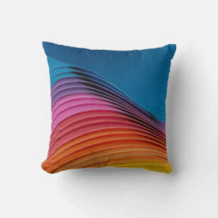 Colorful Wave Kussen