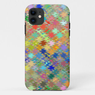 Colorful Wave Patroon iPhone 11 Hoesje