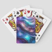 Colorful Wave Pokerkaarten (Achterkant)
