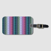 Colorful Waves Bagagelabel (Voorkant (horizontaal))