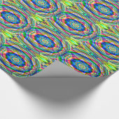 Colorful Waves Cadeaupapier (Hoek)