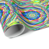 Colorful Waves Cadeaupapier (Rol Hoek)