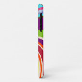 Colorful Waves iPhone / iPad case (Achterkant/links)