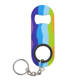 Colorful Waves Mini Flessenopener