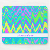 Colorful Waves Muismat (Voorkant)