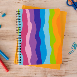 Colorful Waves Notitieboek