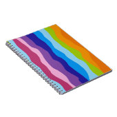 Colorful Waves Notitieboek (Rechterzijde)