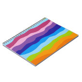 Colorful Waves Notitieboek (Linkerzijde)