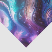 Colorful Waves Tissuepapier (Detail)