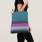 Colorful Waves Tote Bag (Dichtbij)