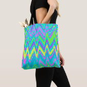 Colorful Waves Tote Bag (Dichtbij)