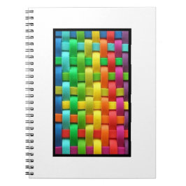 Colorful Weave Photo Notitieboek