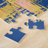 Colorful Weave Twirl Pattern Legpuzzel (Zijkant)